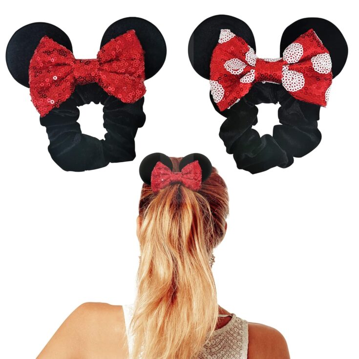 Disney Minnie Mouse Scrunchies
