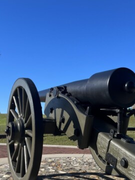 Fort Macon State Park is dog-friendly and offers trails.