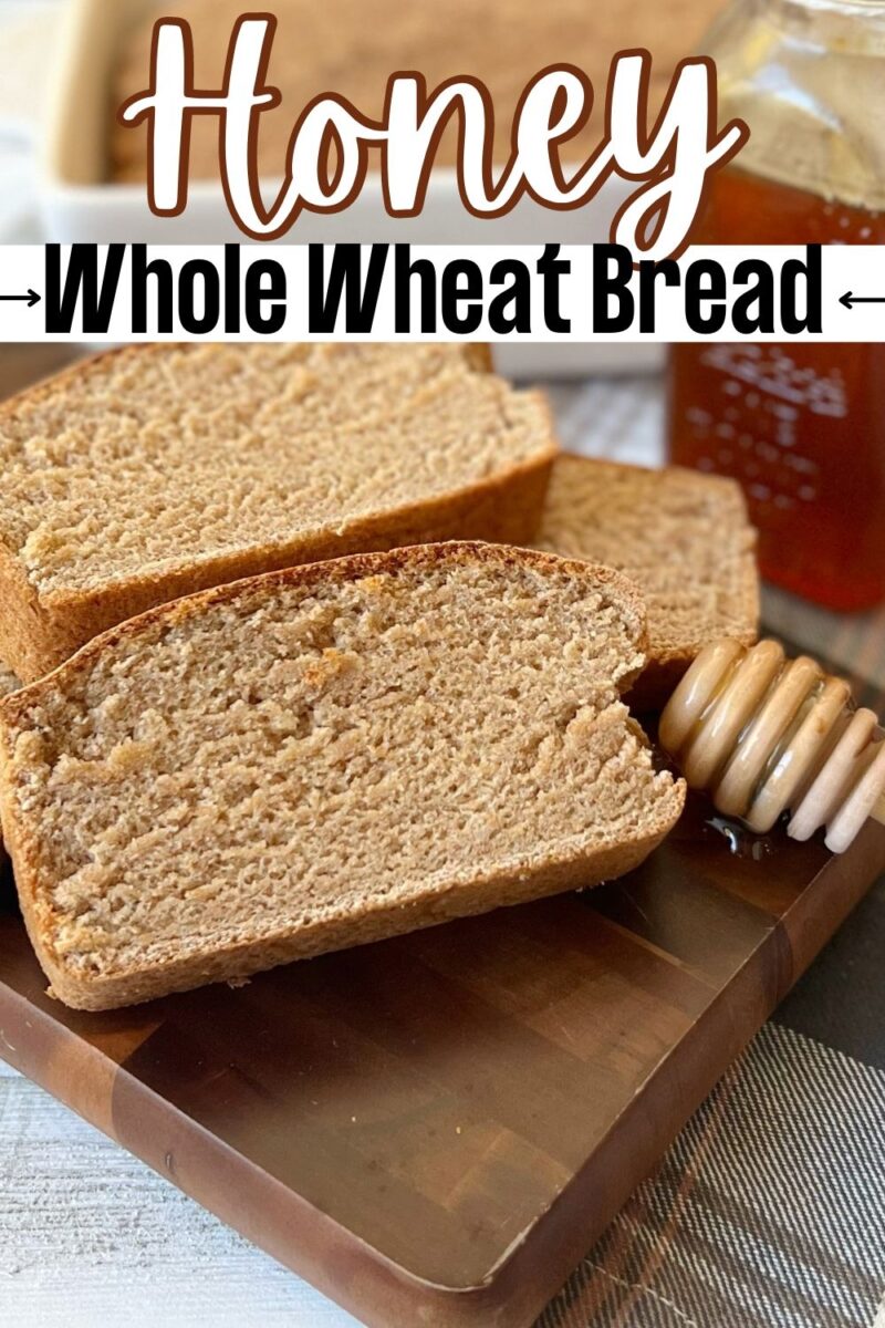 Homemade Honey Whole Wheat Bread Recipe