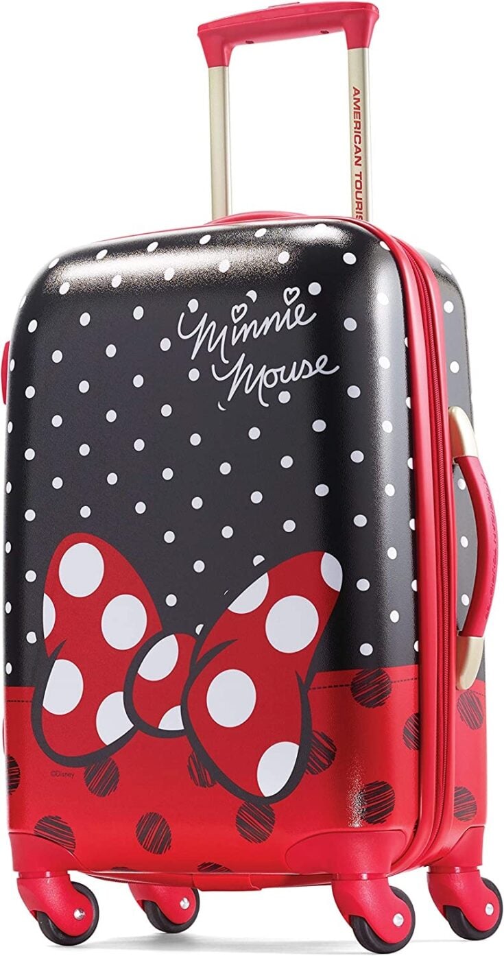 Image for American Tourister Minnie Mouse Hardside Luggage (Amazon)