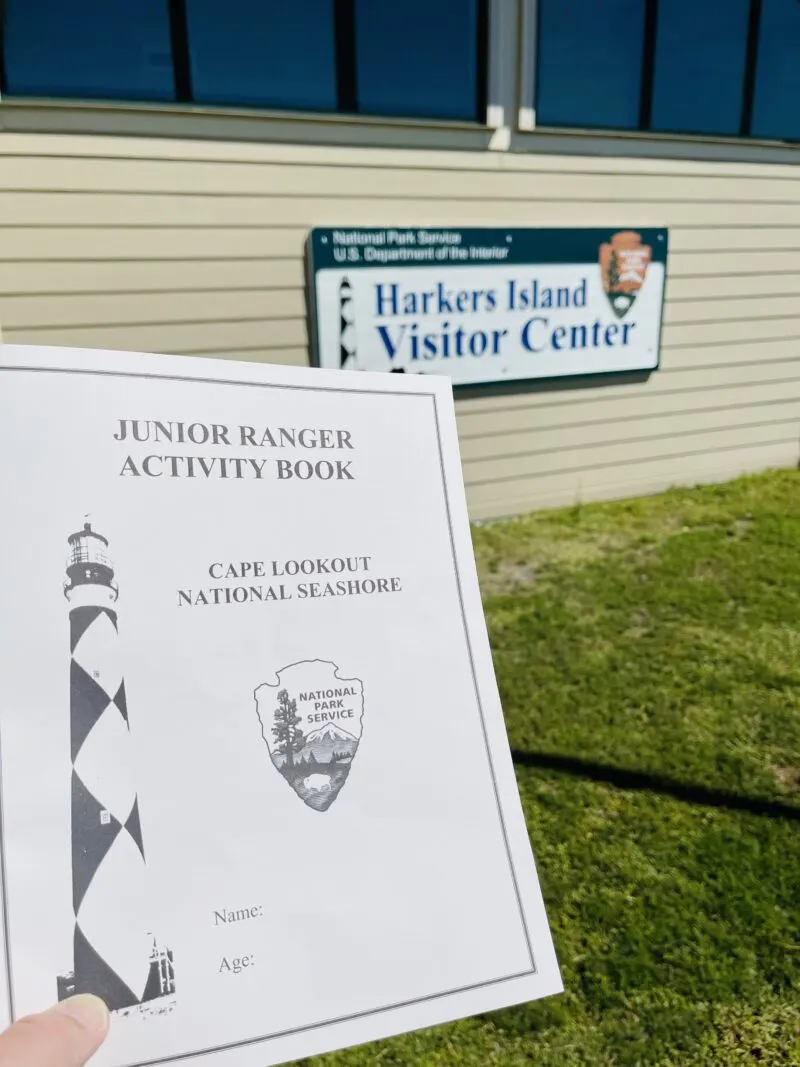 Junior Ranger program at Cape Lookout National Seashore