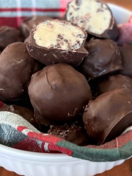 Chocolate Chip Cookie Dough Truffles Recipe