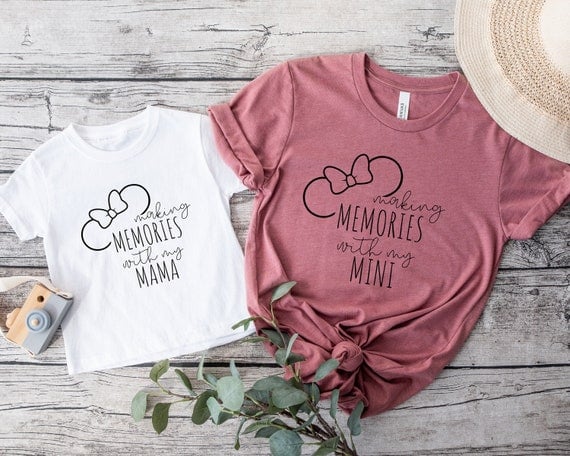 Image for Making Memories With My Mom Shirt (Etsy)