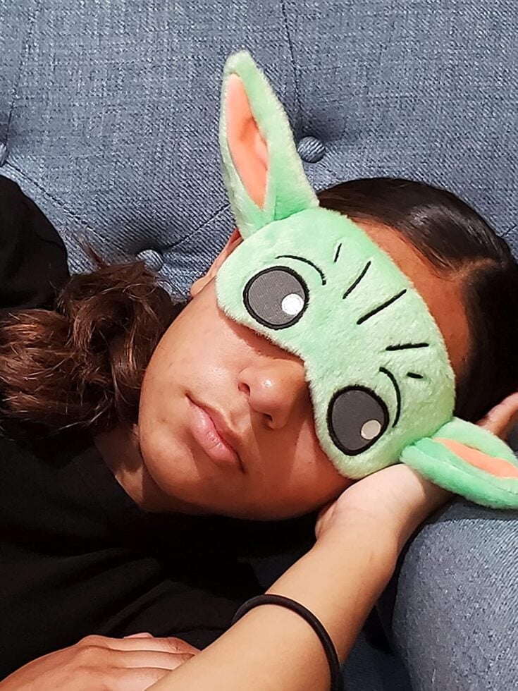 Image for Baby Yoda Sleep Mask (Amazon)