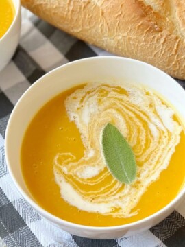 Slow Cooker Butternut Squash Soup