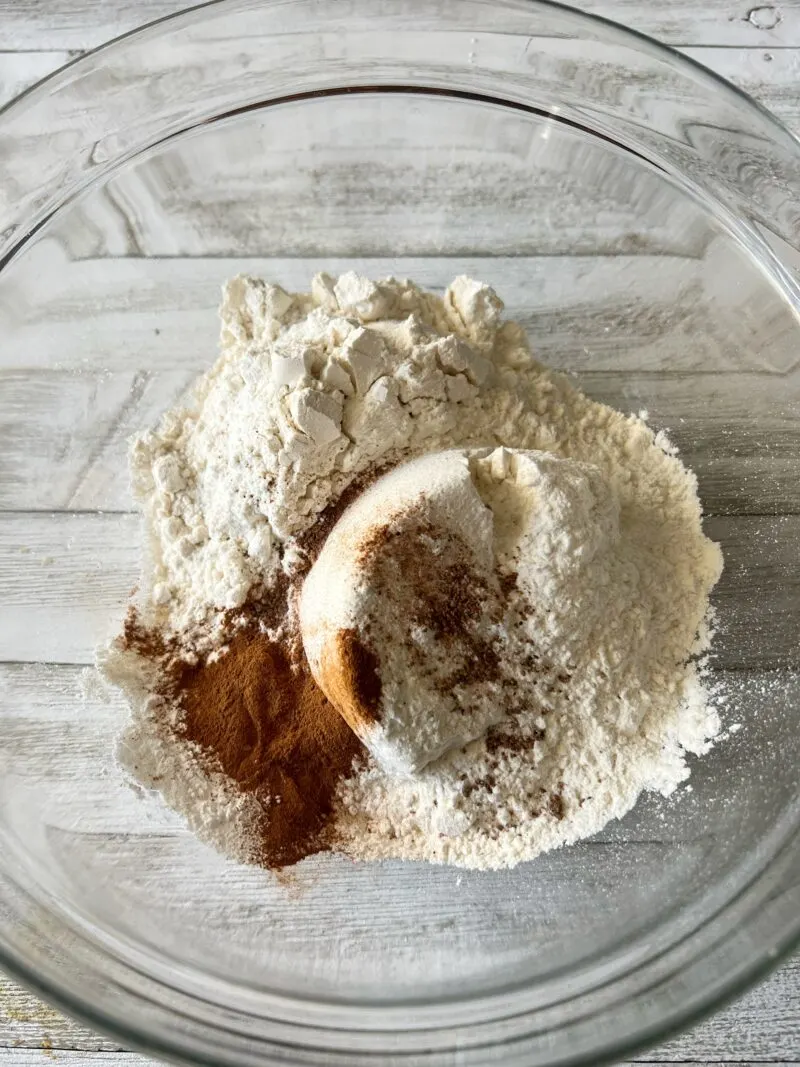 Eggnog Bundt Cake Dry Ingredients