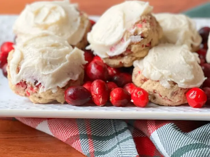 Frosted Cranberry Pecan Cookie Recipe