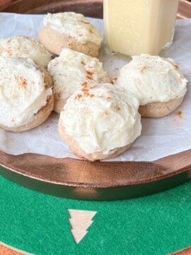 Frosted Eggnog Cookies Recipe