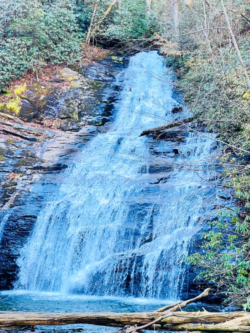 Helton Creek Falls in Blairsville