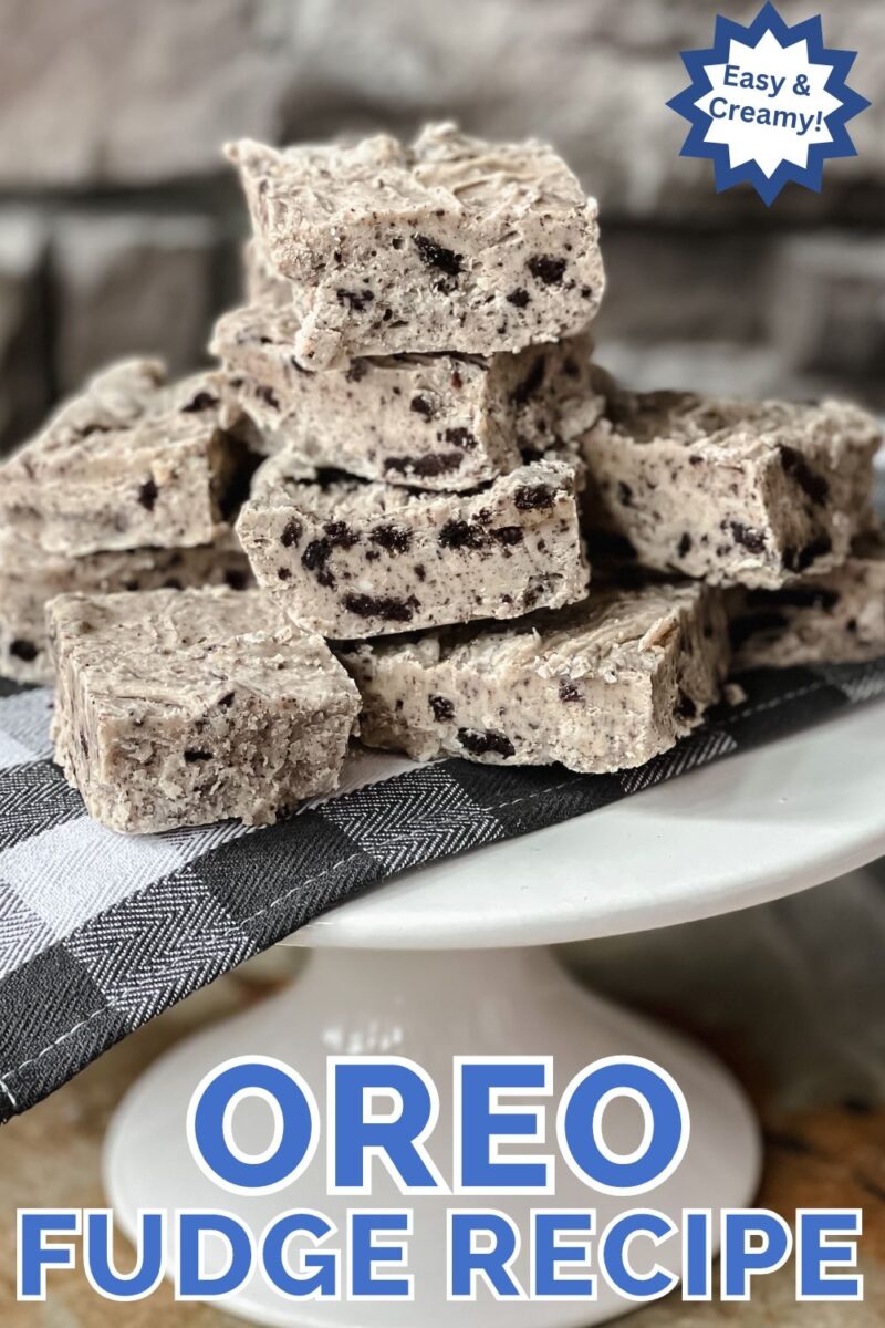 How to make homemade OREO FUDGE!