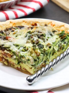 Bacon Swiss Quiche Recipe