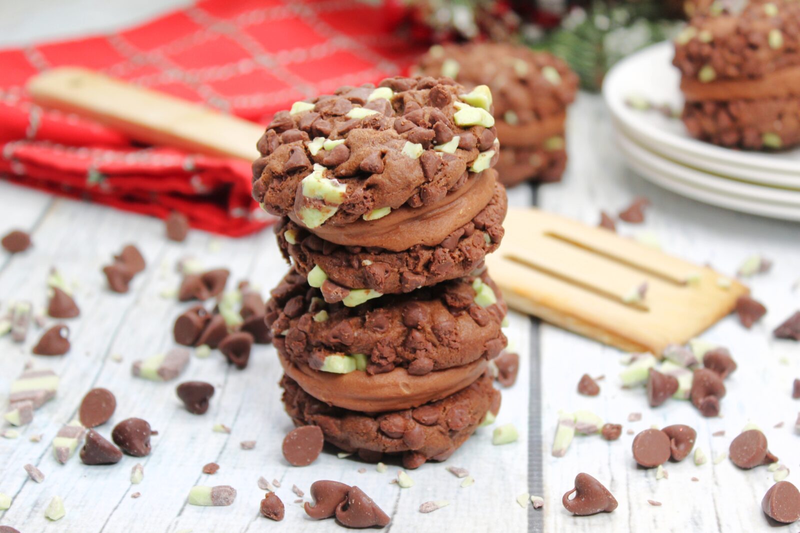 Chocolate Mint Sandwich Cookies Recipe