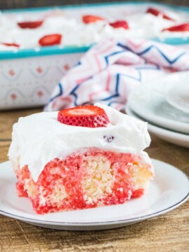 Strawberry Poke Cake Recipe