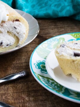 Italian Cannoli Cake Roll Recipe