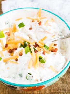 Loaded Baked Potato Dip Recipe