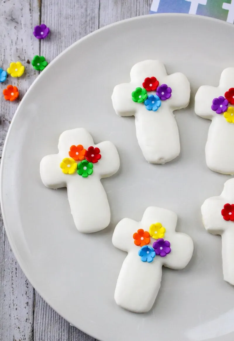 Cross Shaped Cookies