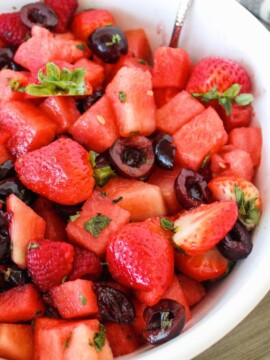 Watermelon Mint Salad Recipe
