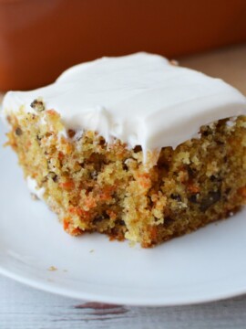 Carrot Sheet Cake recipe