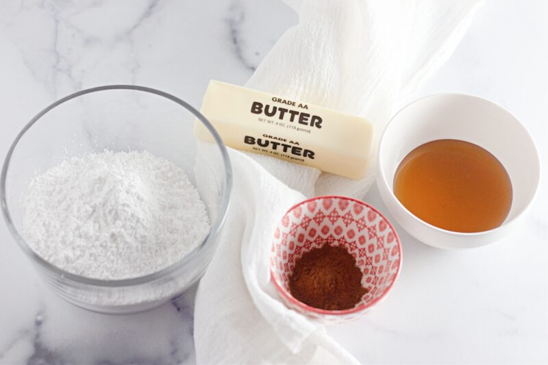 Cinnamon Butter Ingredients