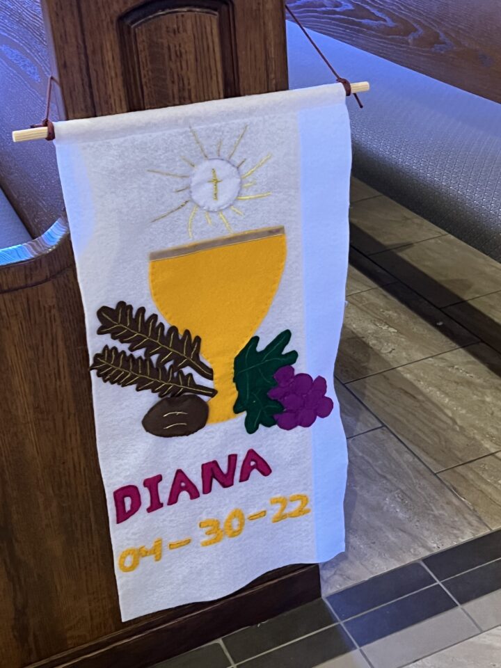 BEST First Holy Communion Banner Designs (That Kids Can Do)