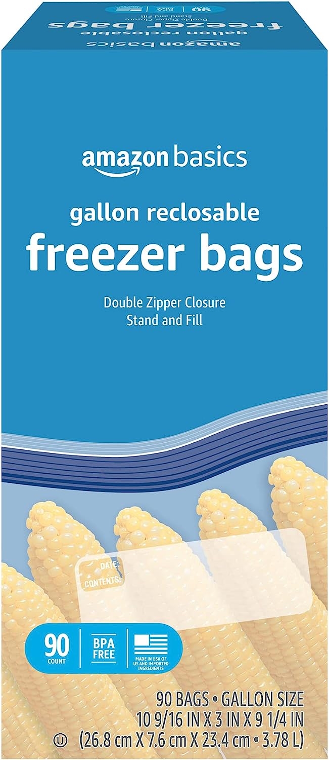 Freezer Bags on Amazon