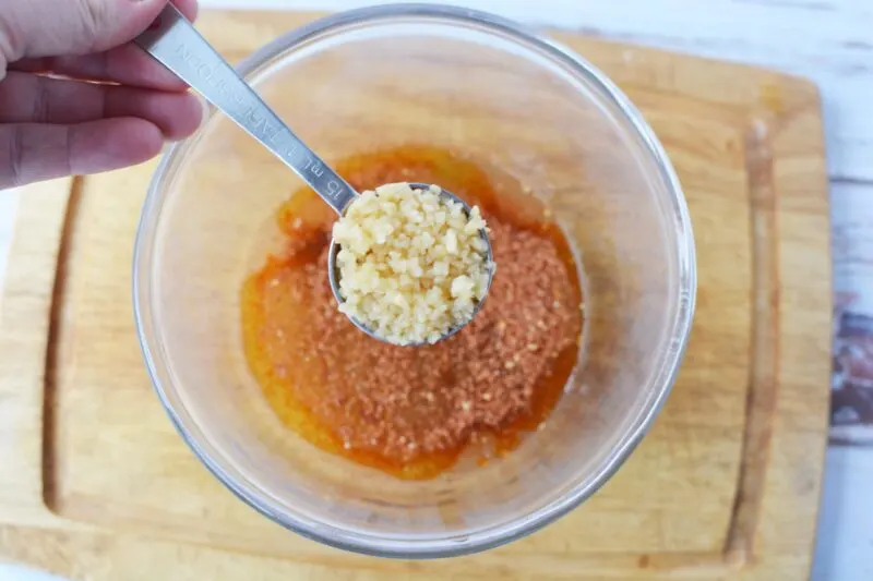 Jerk Marinade in a medium mixing bowl