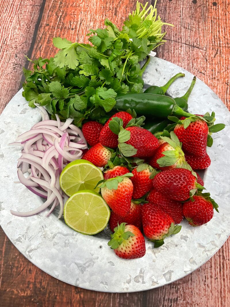 Strawberry Salsa Ingredients