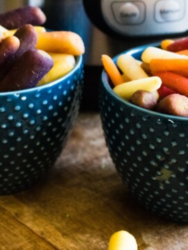 How to make steamed baby carrots in the Instant Pot