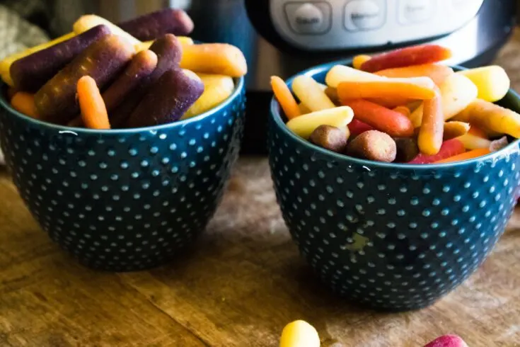 How to make steamed baby carrots in the Instant Pot