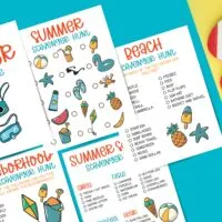 Free Printable Summer Scavenger Hunts For Kids