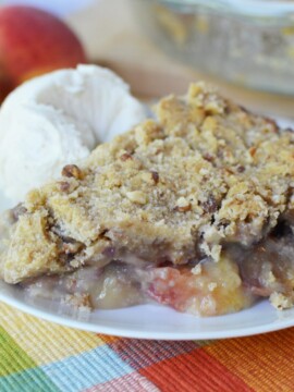 Deep Dish Peach Pecan Pie Recipe