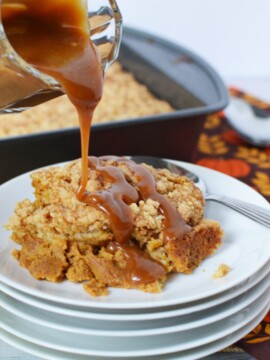 Caramel Pumpkin Cobbler Recipe