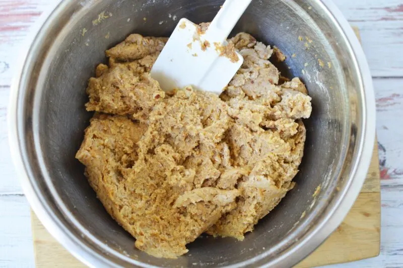 Adding extra ingredients to the refrigerated sugar cookie dough