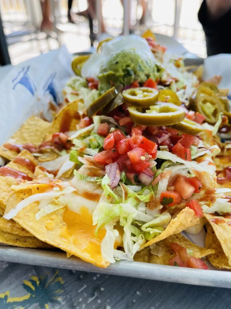 Nachos at Landshark Bar and Grill
