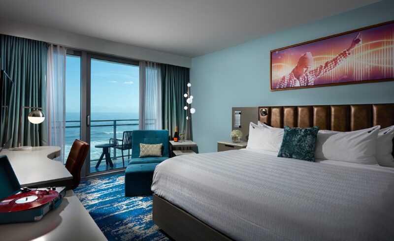 Rooms at Daytona Beach Hard Rock Hotel