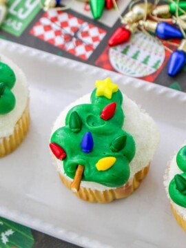 Christmas Tree Cupcakes Recipe