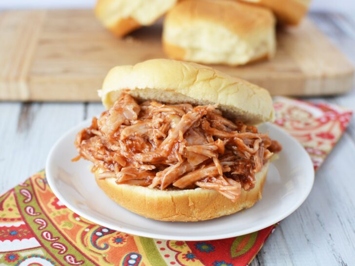 BBQ Pulled Pork Sandwiches in the Instant Pot