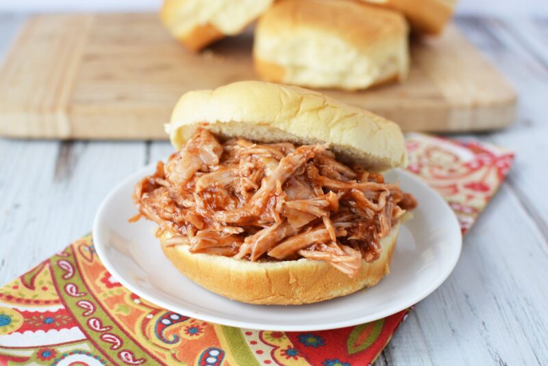 BBQ Pulled Pork Sandwiches in the Instant Pot