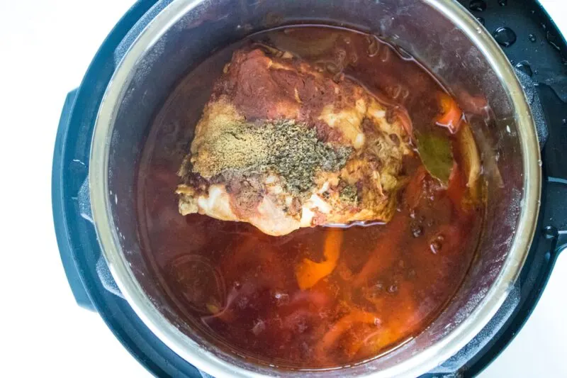 Cooked Instant Pot Pork Carnitas