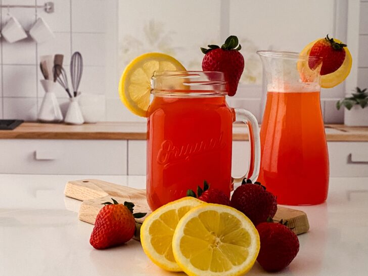Homemade Strawberry Lemonade Recipe