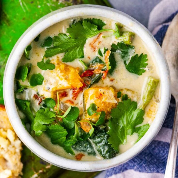 Image for Ginataang Kalabasa (Vegan Filipino Coconut Milk Stew)