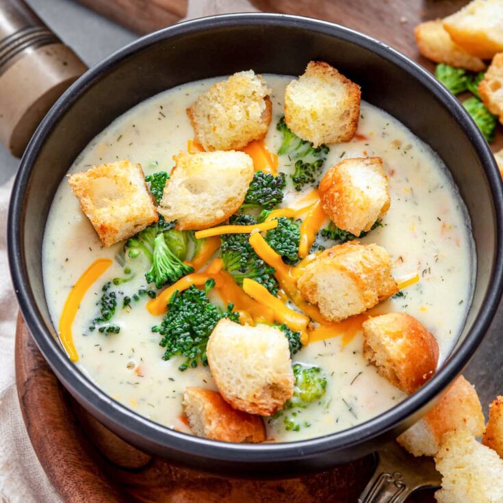 Image for The Best Broccoli Cheddar Soup