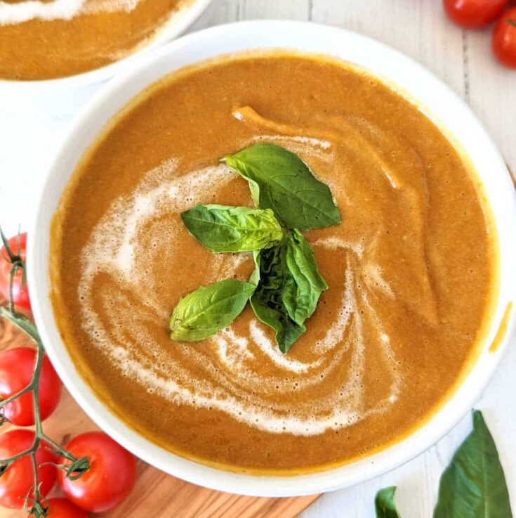 Image for Easy Roasted Cherry Tomato Soup