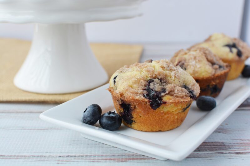 Blueberry Streusel Muffin Recipe