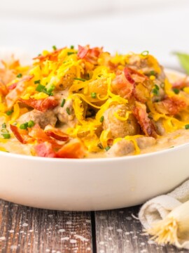 Slow Cooker Steak and Potato Soup Recipe