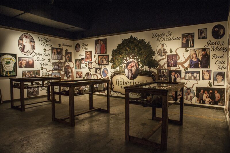 The Duck Commander Tour memorabilia room