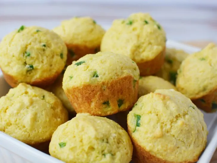 Mini Cornbread Muffins with Jalapeño