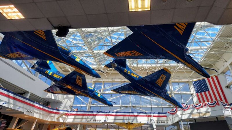 Blue Angels Airplanes in the Naval Aviation Museum
Things to see in Pensacola Florida