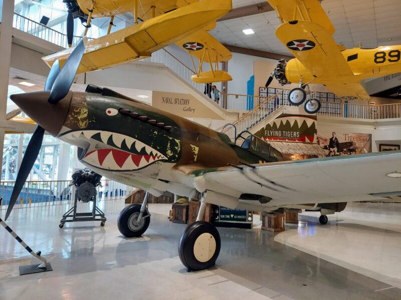 Airplanes in the Naval Aviation Museum 
Pensacola, FL