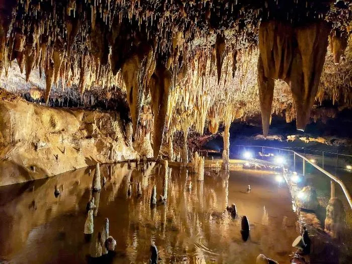 Meramec Caverns near St. Louis